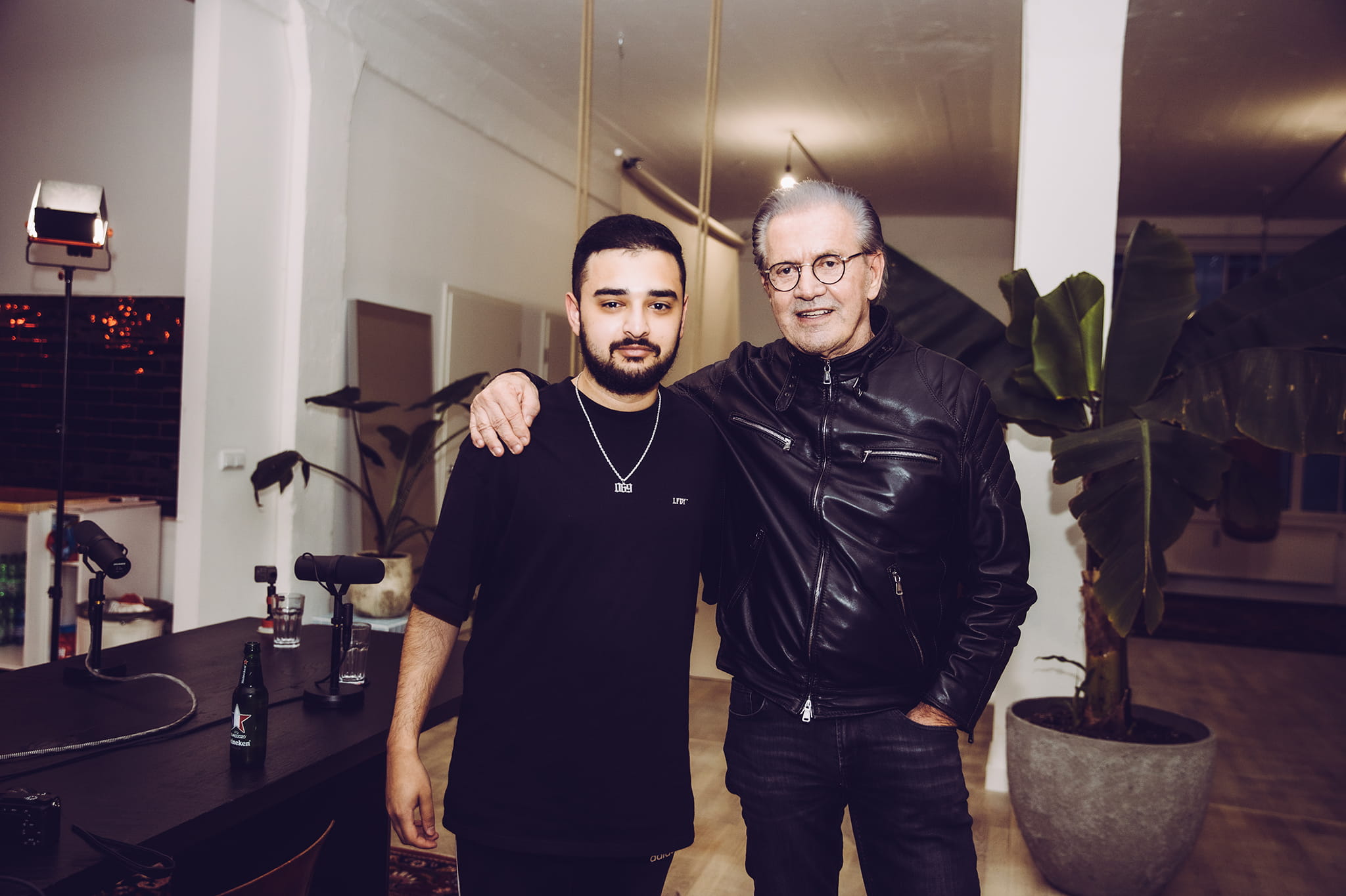 Ilya Mohini und Jürgen Todenhöfer