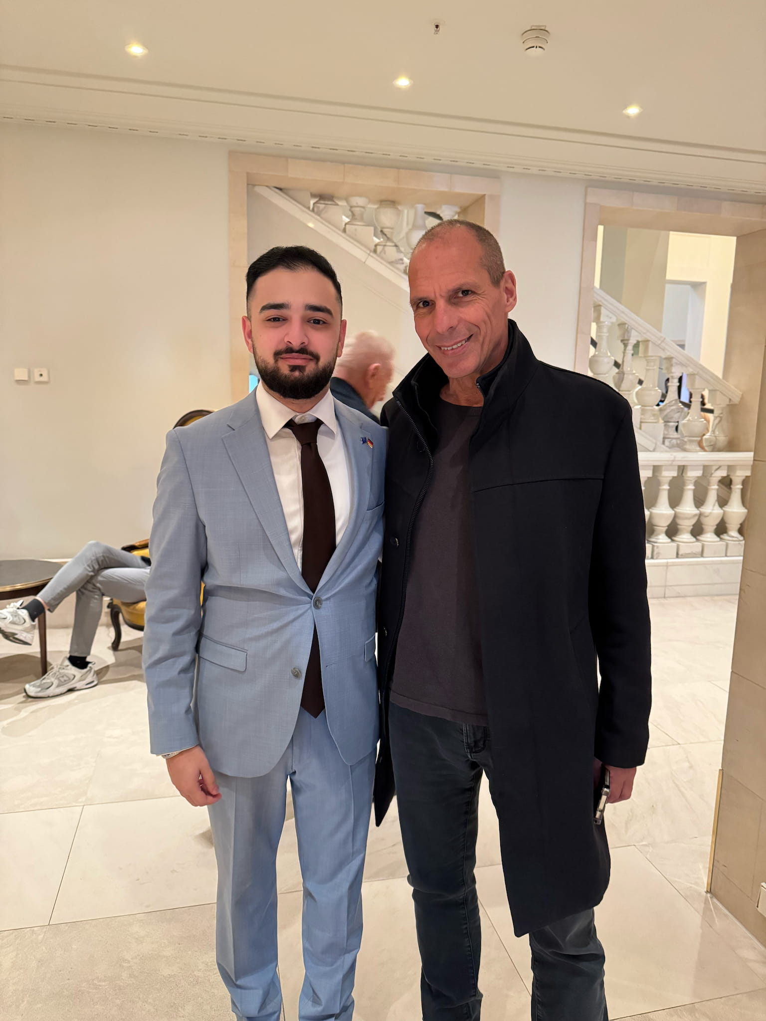 Ilya Mohini und Yanis Varoufakis