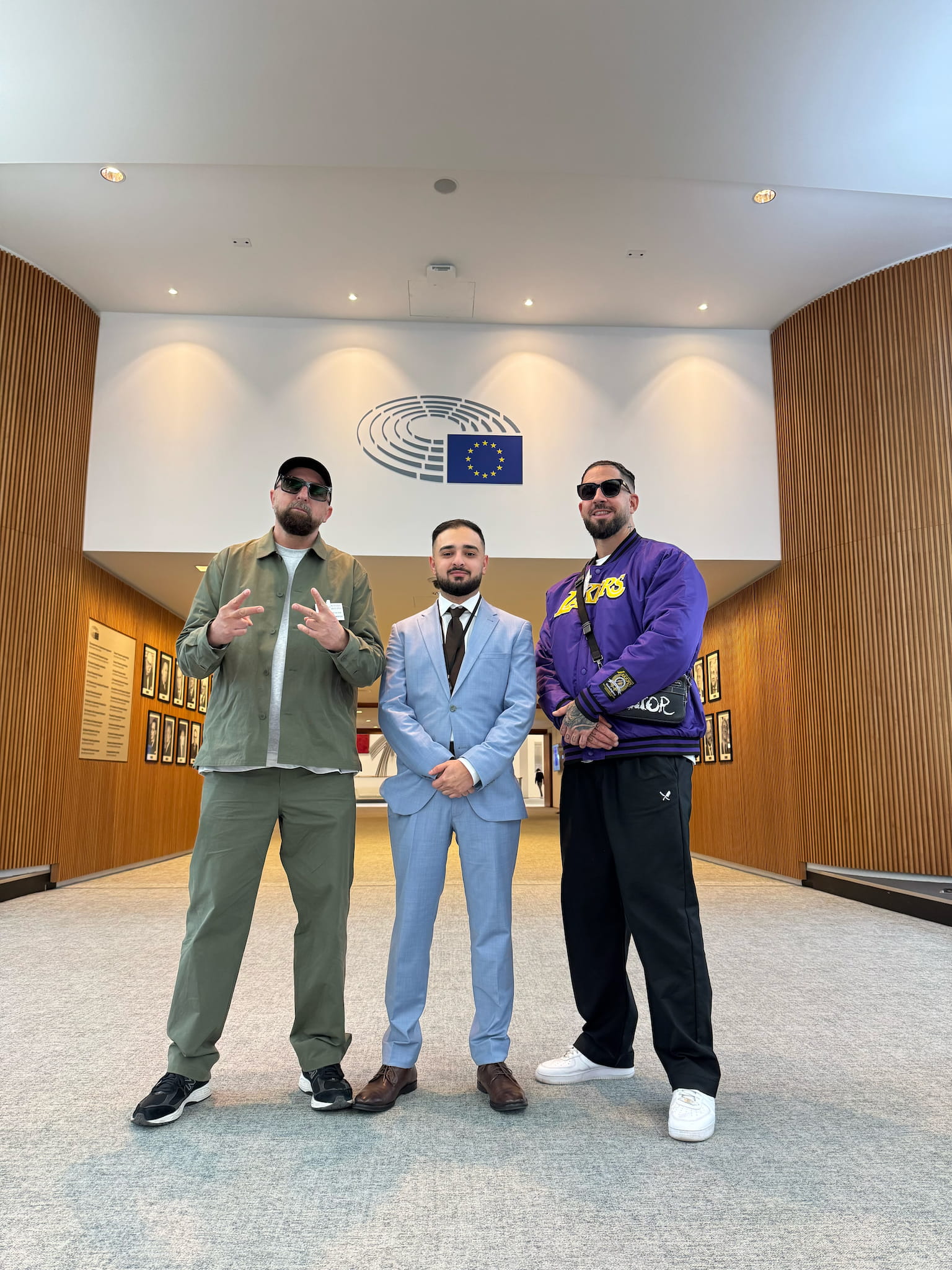 Ilya Mohini mit Silla und Bart Spencer